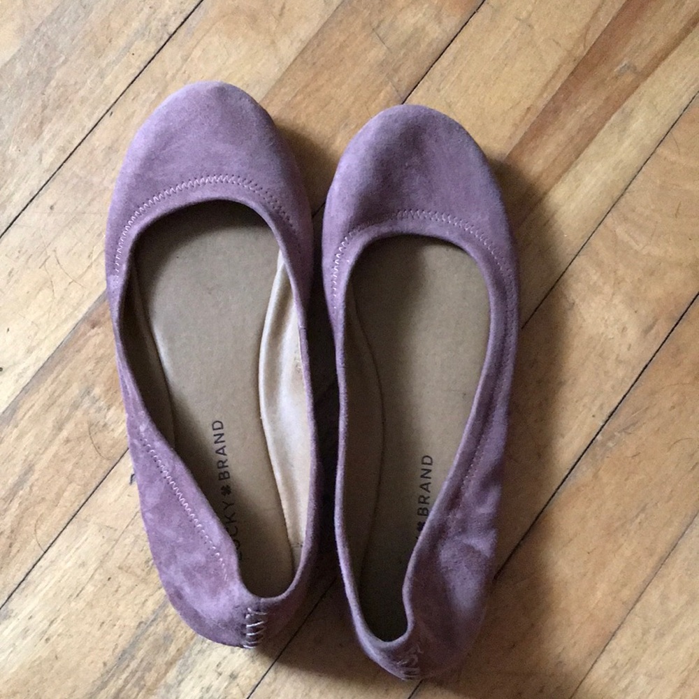 Lucky brand Mauve flats